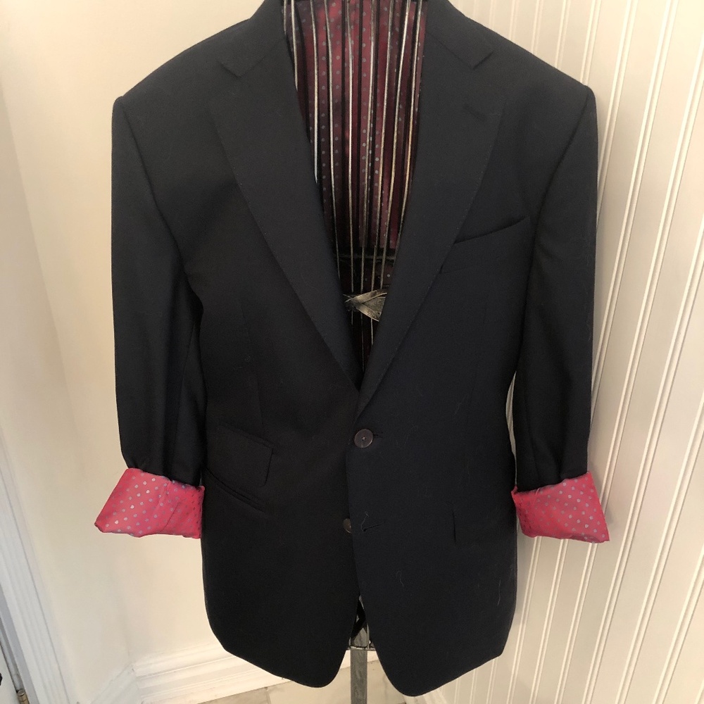 Mens/Unisex Custom Tailored Blazer Luxury Italian Wool
